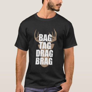 Camiseta Bag Arraste Marca Caça Armas de Cerveja País