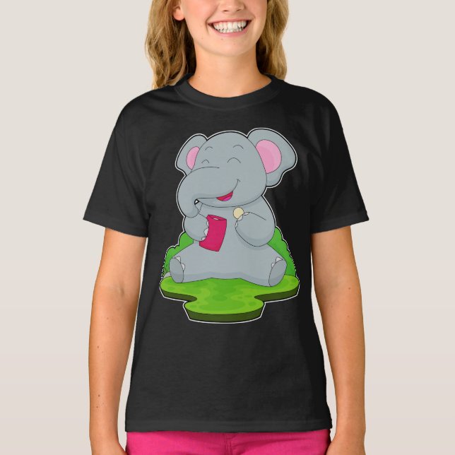 Camiseta Bag elefante de chipsets (Frente)