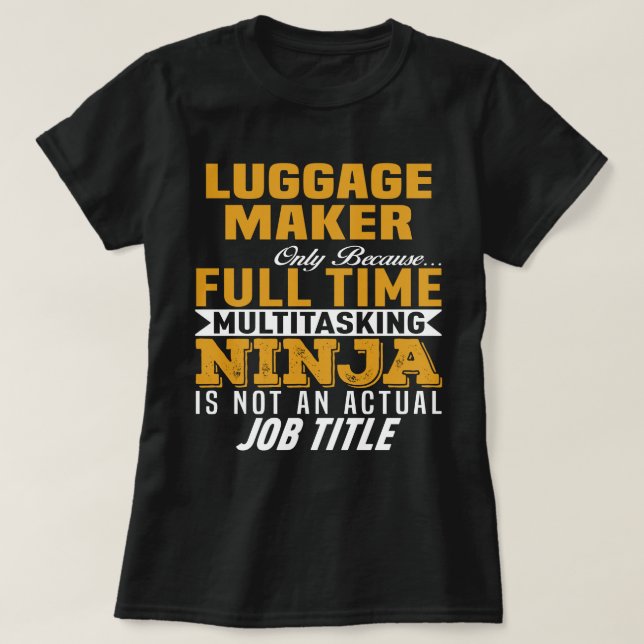 Camiseta Bagagem (Frente do Design)