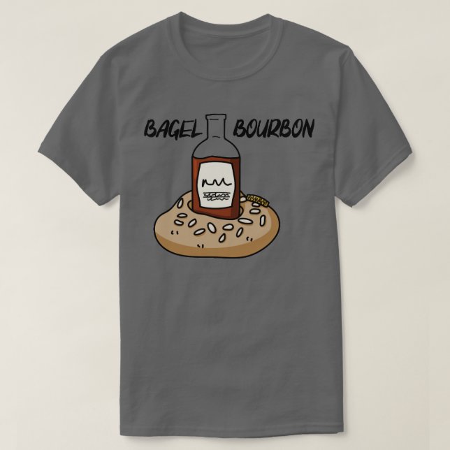 Camiseta Bagel Bourbon (Frente do Design)