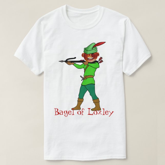 Camiseta Bagel de Loxley (Frente do Design)