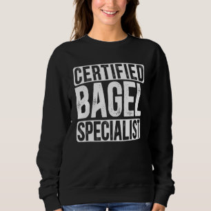 Camiseta Bagel Specialist Foodie Bread Bakery Comida judia