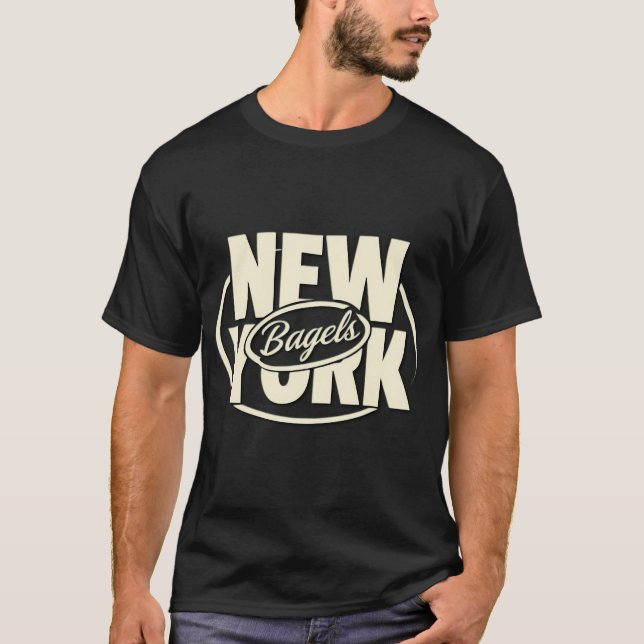 Camiseta Bagels de Nova York (Frente)