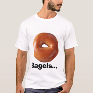 Camiseta Bagels e queijo