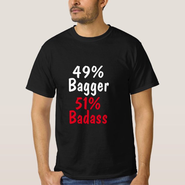 Camiseta Bagger Badass (Frente)