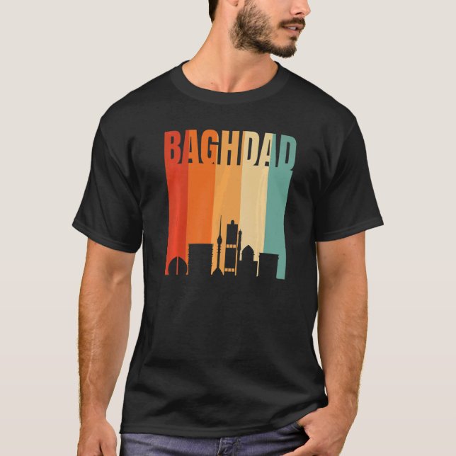 Camiseta Baghdad Skyline (Frente)