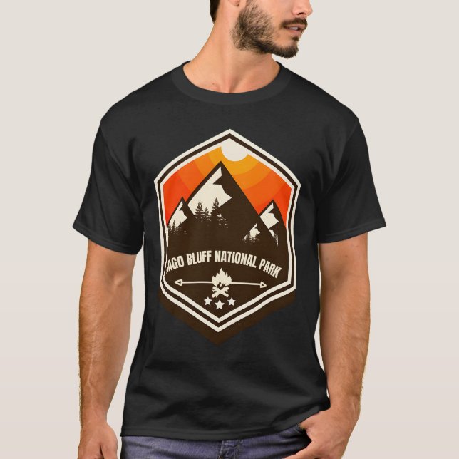 Camiseta Bago Bluff � o horizonte sem fim da Austrália (Frente)