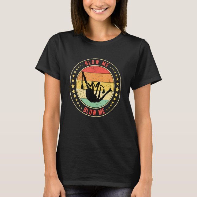 Camiseta Bagpipe Bagpipe me chupou (Frente)