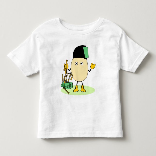 Camiseta Bagpipe Egghead (Frente)