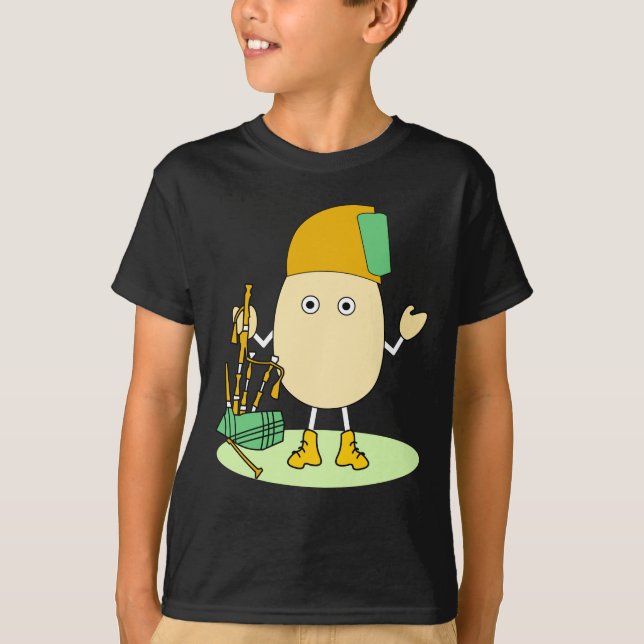 Camiseta Bagpipe Egghead (Frente)