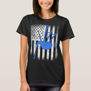 Camiseta Bagpiper Bagpiper Kilt Scottish Blow Bagpipe 1