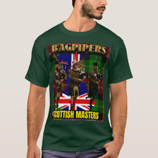 Camiseta Bagpipers - Mestrados escoceses 1