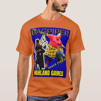 Camiseta Bagpipers orgulham-se da parte dos Jogos da Terra