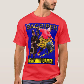 Camiseta Bagpipers orgulham-se da parte dos Jogos das Terra