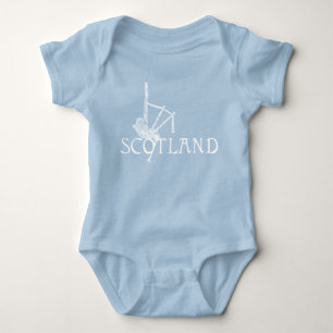 Camiseta Bagpipes de Scotland, design do Scottish
