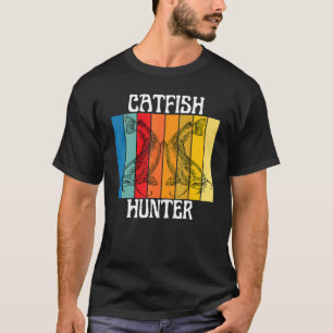 Camiseta Bagre Caçador de Bagres Pescaria Homem Mulher Cria
