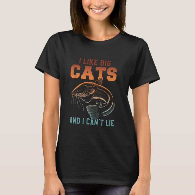 Camiseta Bagre-de-cabeça-chata pesca de bagre 4 (Frente)