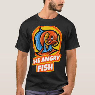 Camiseta Bagre de Cauda Vermelha Peixe Monstro Mantenedor d