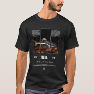 Camiseta Bagre de Cauda Vermelha Troca de Água Peixe Monstr