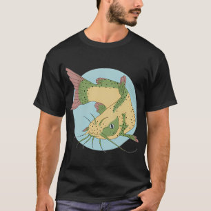 Camiseta bagre de rabo vermelho