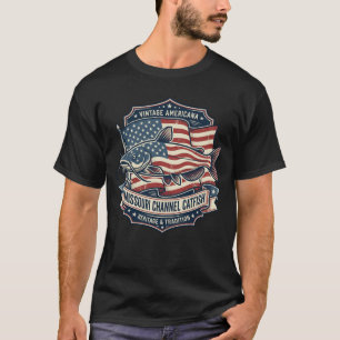 Camiseta Bagre-do-canal do Missouri