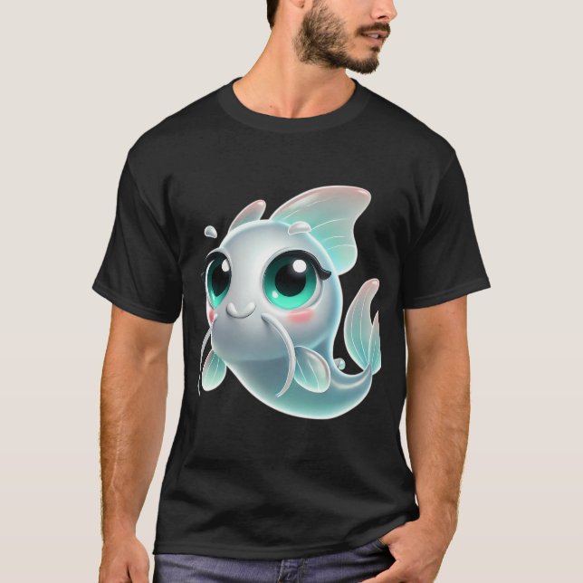 Camiseta Bagre Fantasma Adorável (Frente)
