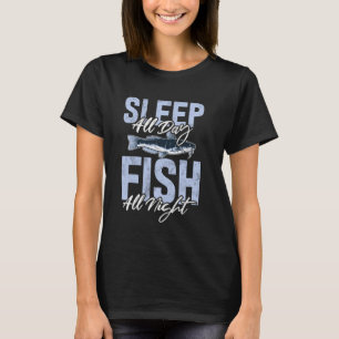 Camiseta Bagre Pescando a Noite Toda Dormindo o Dia Todo
