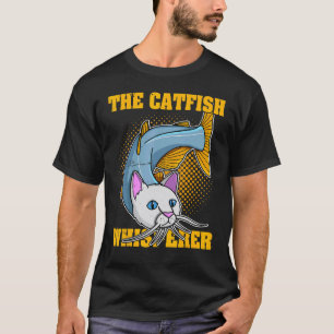 Camiseta Bagre Wels Humor de Pesca de Bagre