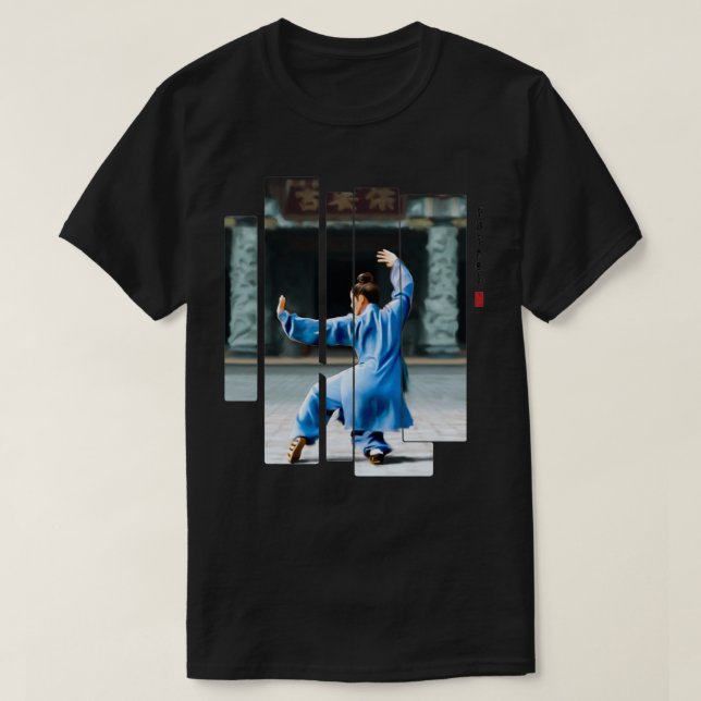 Camiseta Bagua Kung Fu (Frente do Design)