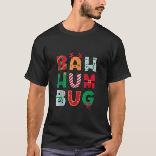 Camiseta Bah Hum Inseto Natal Engraçado Fosse De Natal
