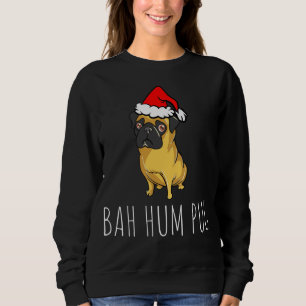 Camiseta Bah Hum Pug Cujo Cachorro Engraçado Engraçado Pupp