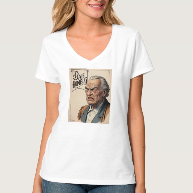 Camiseta Bah Humbug! (Frente)