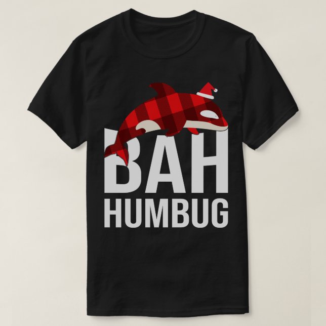 Camiseta Bah humbug (Frente do Design)