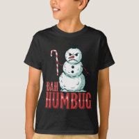 Bah Humbug Chapéu do Papai Noel Boneco de Neve Irr