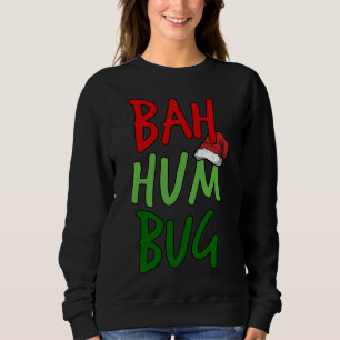 Camiseta Bah Humbug Natal Santa Hat Anti-Natal