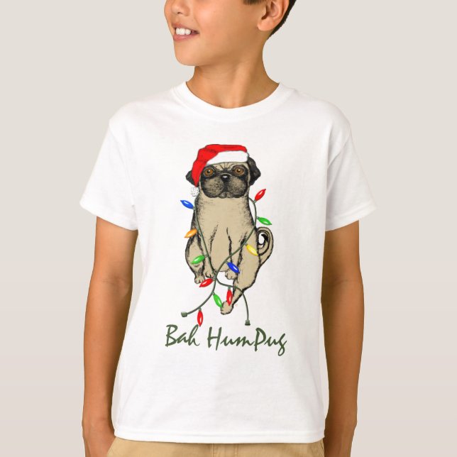 Camiseta Bah HumPug (Frente)