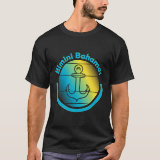 Camiseta Bahama Vibes - Ilha Anchor De Iate À Vela De Bimi