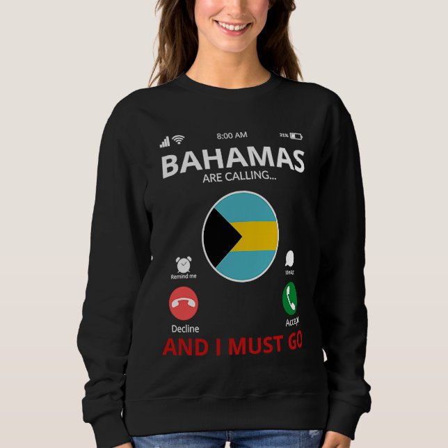 Camiseta Bahamas Are Calling (Frente)