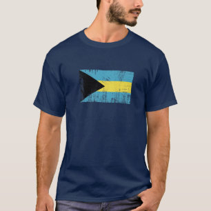 Camiseta Bahamas Bahamas Bandeira Gift Futebol-Fã Esporte 