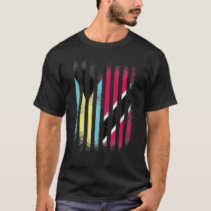 Camiseta Bahamas Bandeira Trinidad e Tobago Cultivou Bandei