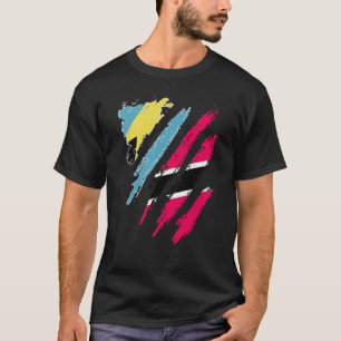 Camiseta Bahamas Bandeira Trinidad e Tobago País Patriótico