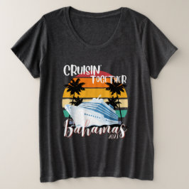 Camiseta Bahamas Cruise sea 2023 Family Friend Group Viagem