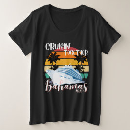 Camiseta Bahamas Cruise sea 2025 Family Friend Group Viagem