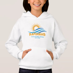Camiseta Bahamas de texto personalizado