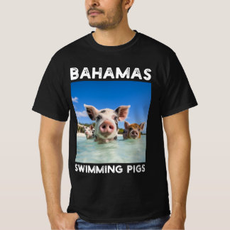 Camiseta Bahamas Nadando Porcos Exuma