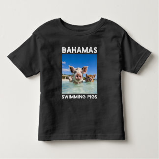 Camiseta Bahamas Nadando Porcos Exuma