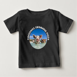 Camiseta Bahamas Nadando Porcos Exuma
