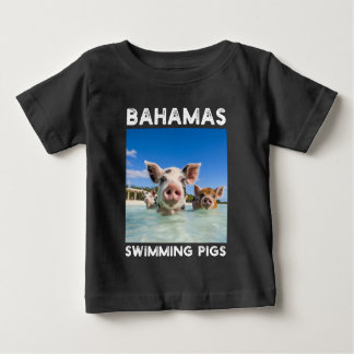 Camiseta Bahamas Nadando Porcos Exuma