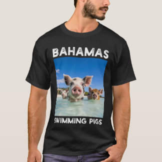 Camiseta Bahamas Nadando Porcos Exuma
