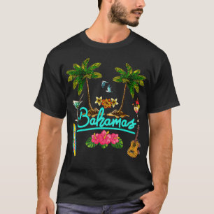 Camiseta Bahamas Praia Verão Palm Surf Sol set Palm Tremend